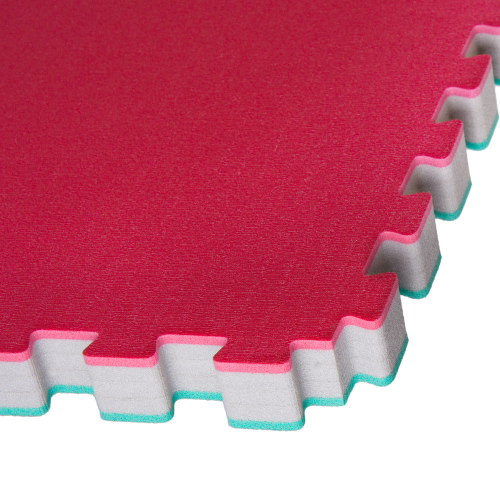 ProGame tatami Multisport Induction IJF Approved 4cm - červená/zelená, 85202171