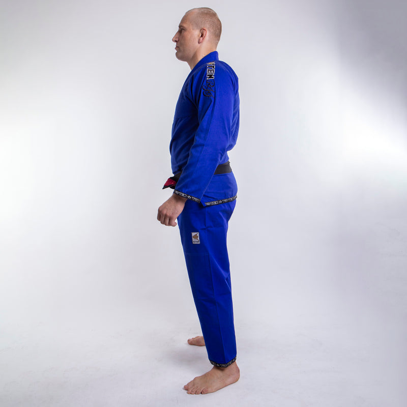 Top Ten kimono na brazilské jiu jitsu Easy - modrá, 15124-6