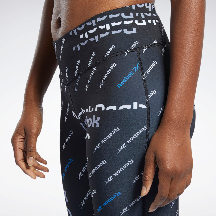Reebok Workout Ready Allover Print legíny, FK6865