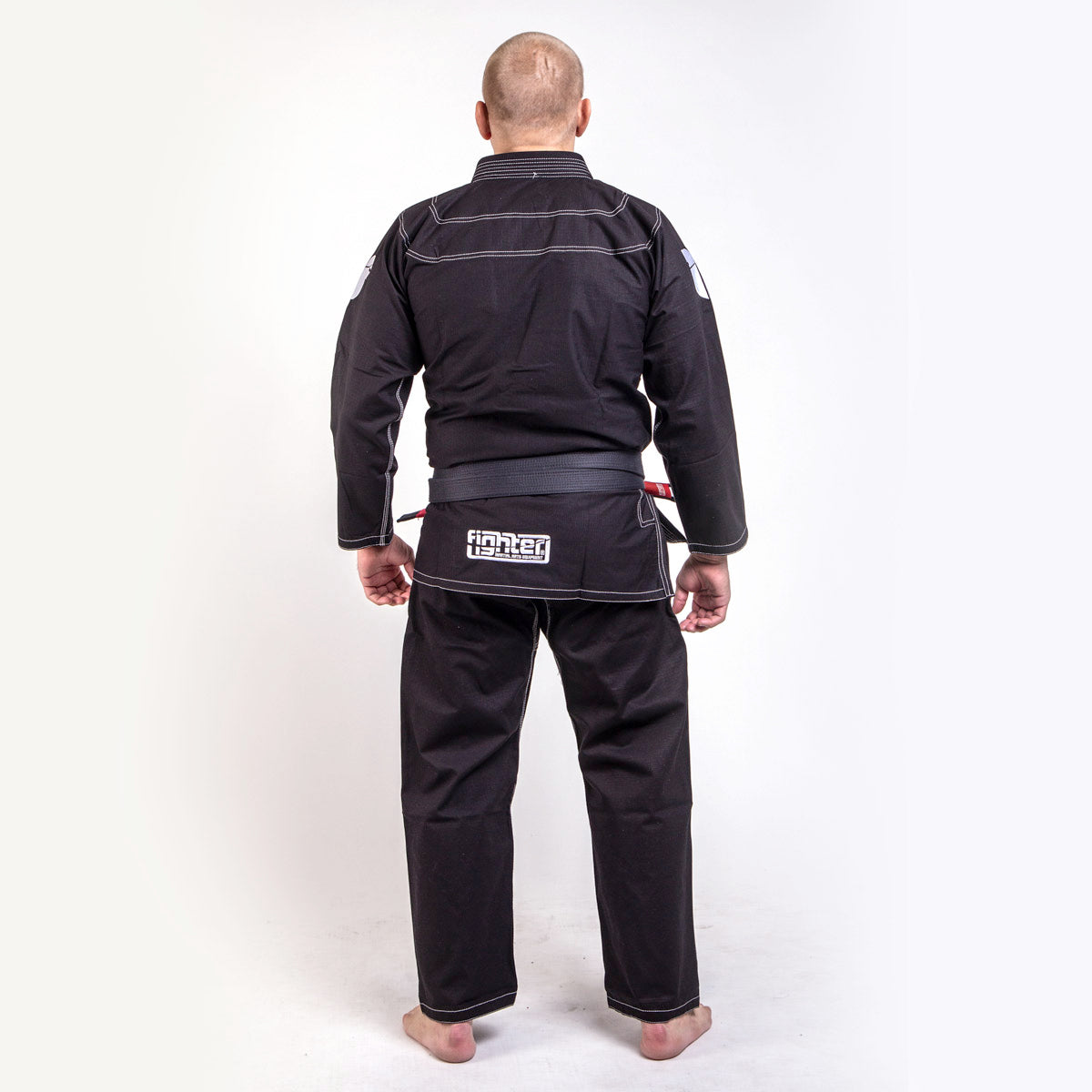Fighter BJJ kimono rip stop - černá, BJJBL-06