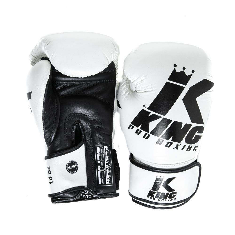 King Pro Boxing boxerské rukavice Platinum 5 - bílá, kpb/bg-platinum5