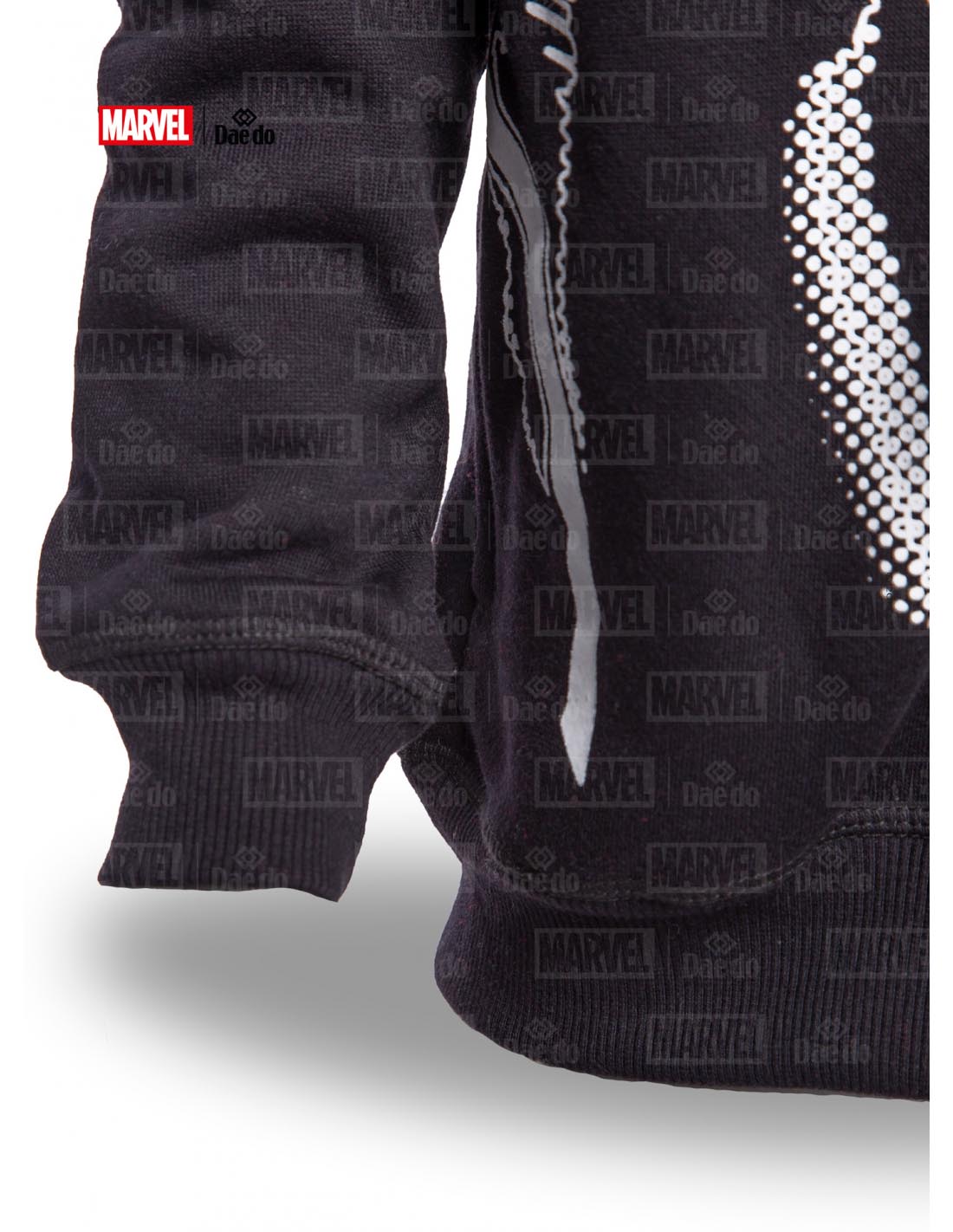 Daedo mikina s maskou Black Panther - černá, MARV50621