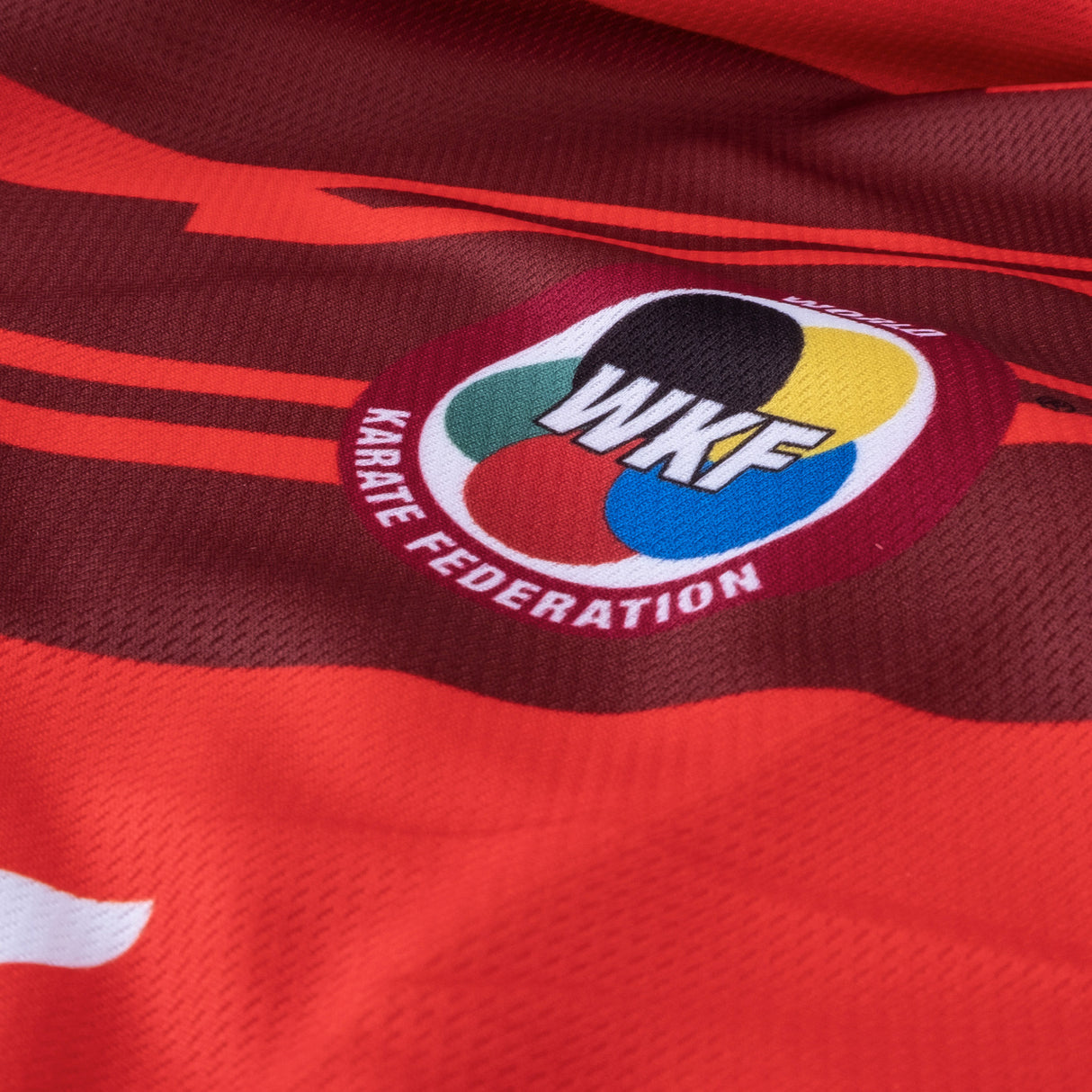 Triko Hayashi WKF - červená, 99341-4