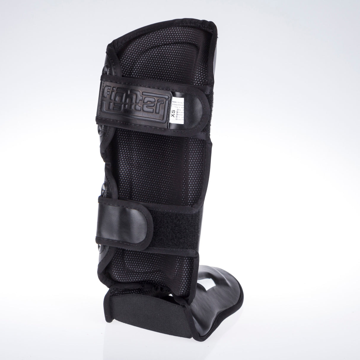 Chrániče holení Fighter Thai Ergo- černá/bílá, FSG-004BW