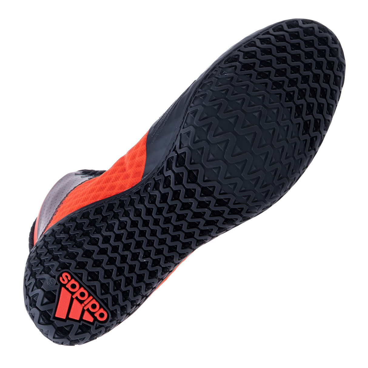 Zápasnické Boty adidas Mat Wizard 4. - černá/červená, BC0532