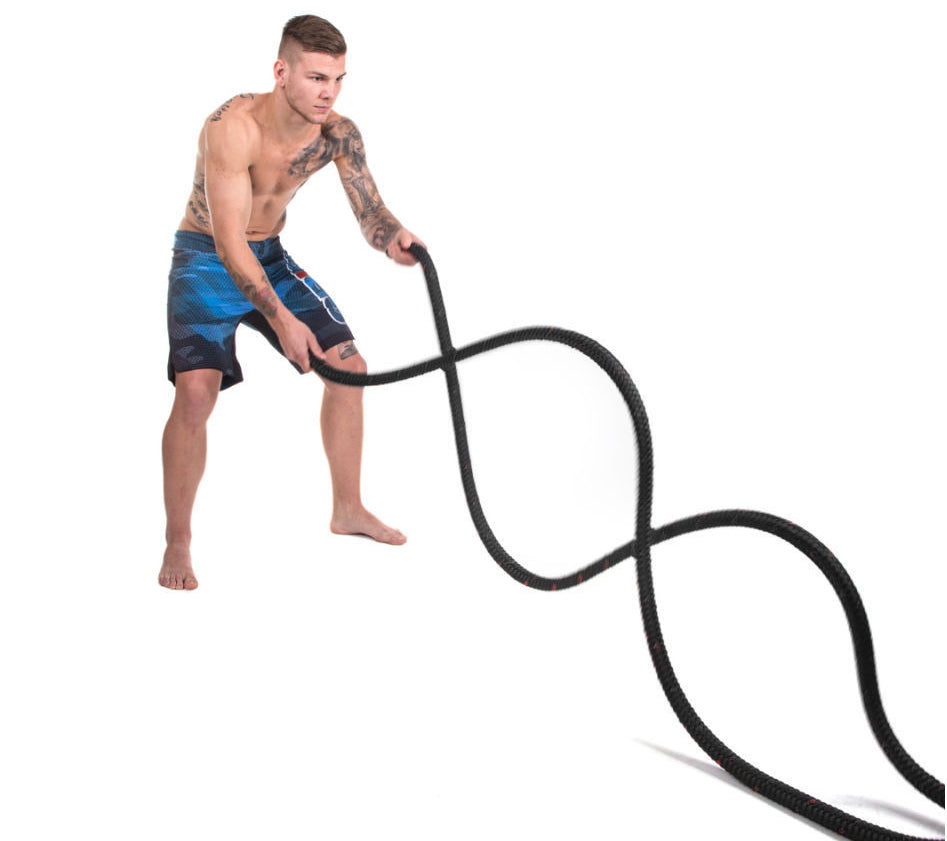 Figher Battle Rope - posilovací lano 10m x 40 mm, P00344