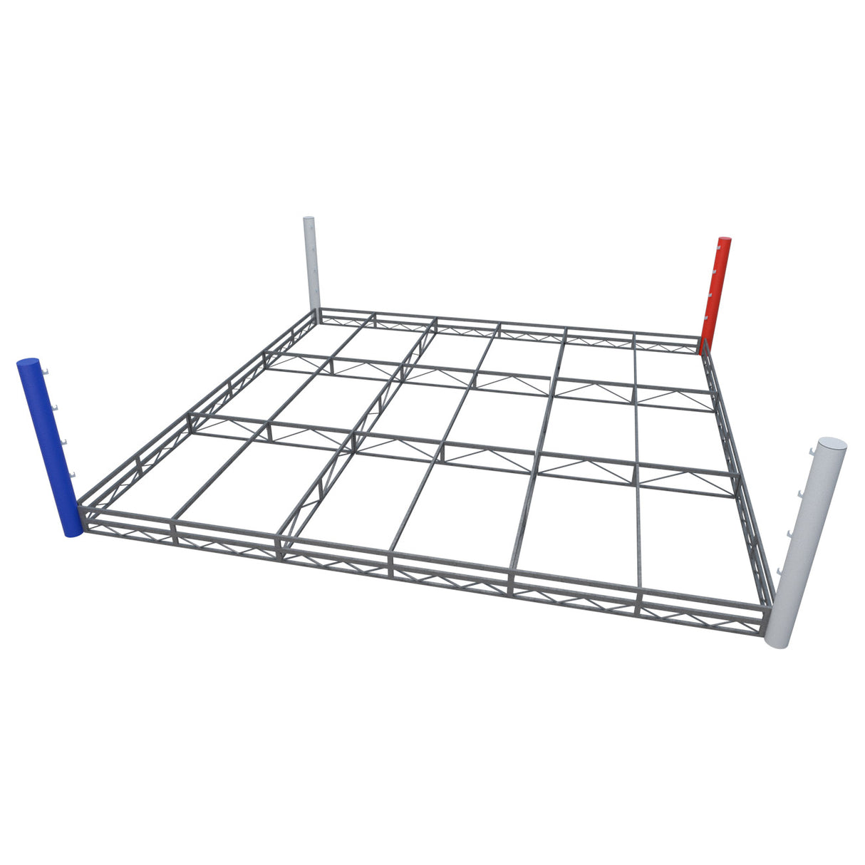 Tréninkový boxerský ring FIGHTER Stage 0.3m - 4 provazy, TBR-SM03