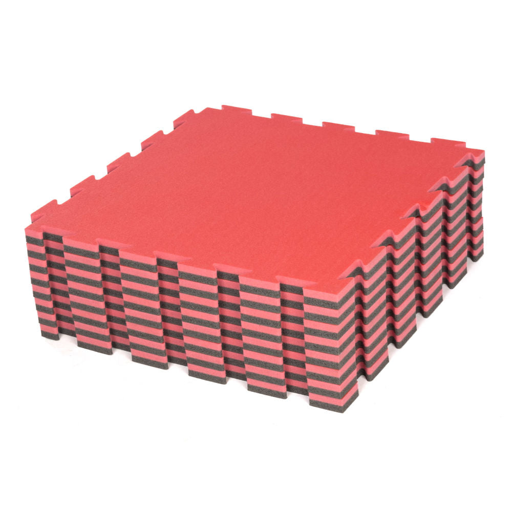 Tatami Mini - set 8 kusů - červená/černá, FTTM-50