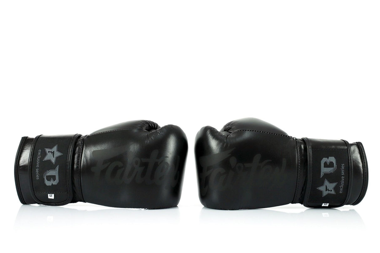 Fairtex boxerské rukavice Booster series - černá