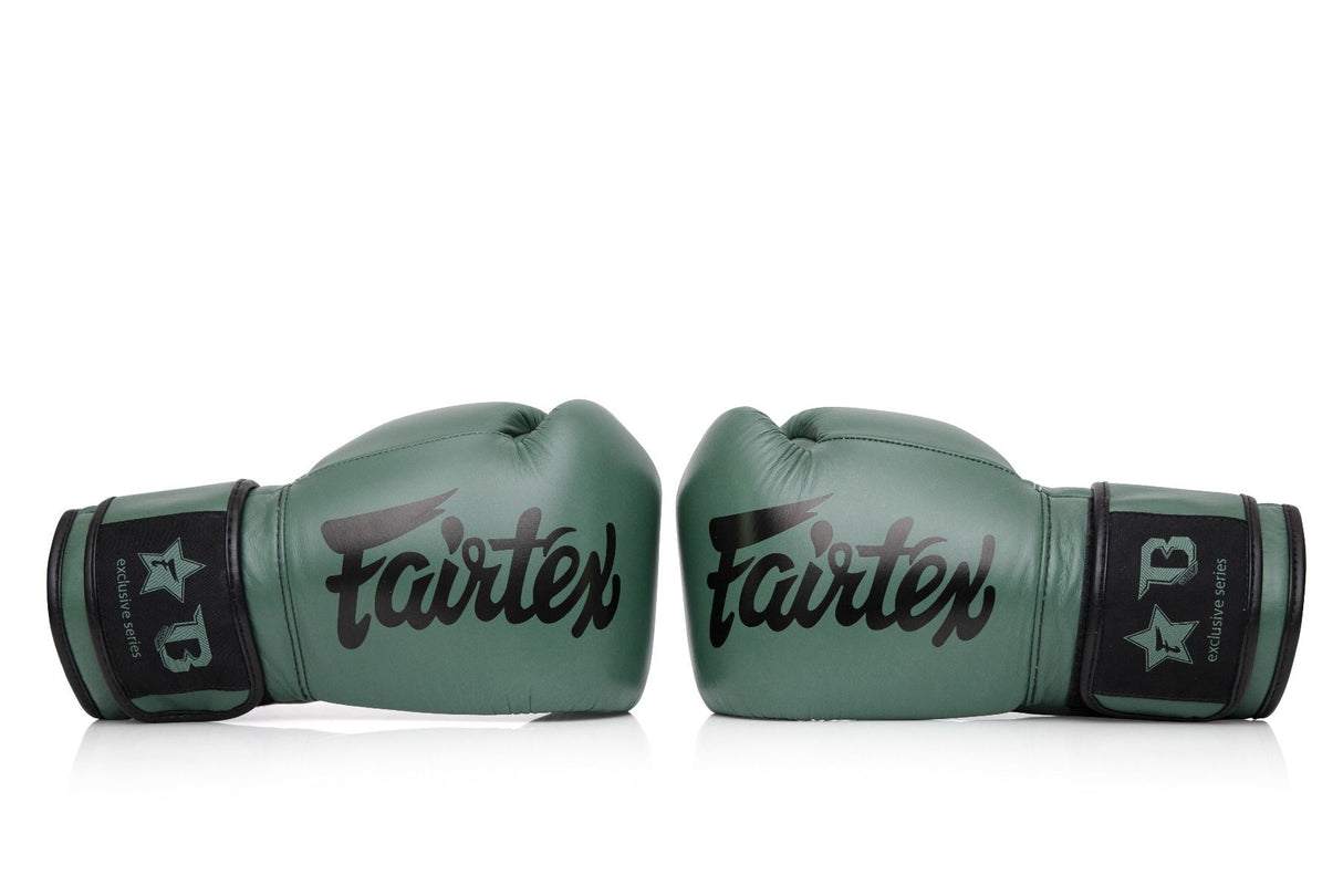 Fairtex boxerské rukavice Booster series - khaki