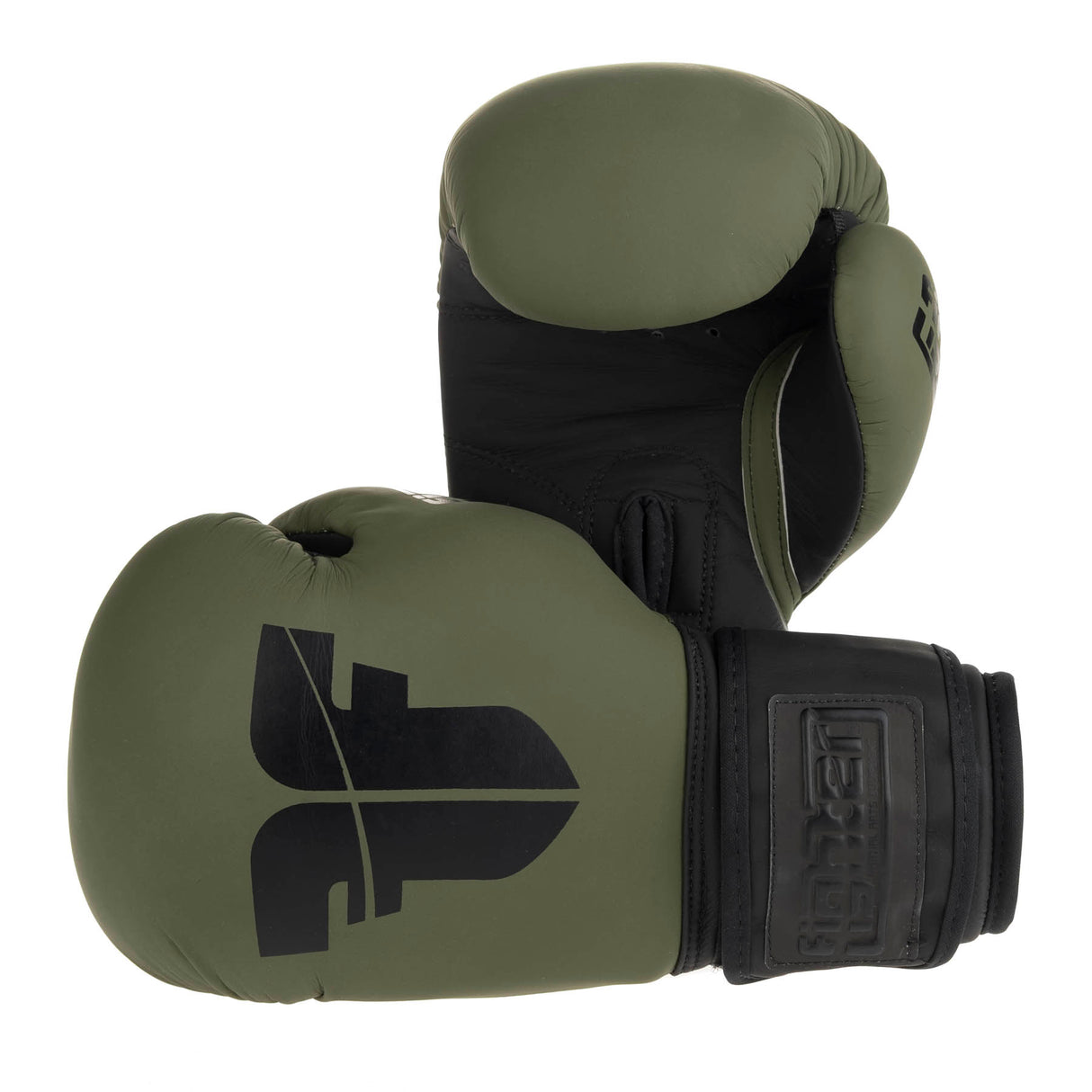 Boxerské rukavice Fighter SIAM - Khaki, FBG-003KB
