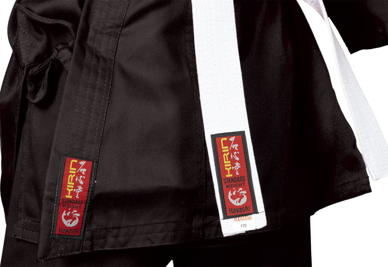 Hayashi karate gi KIRIN - černá, 022-9