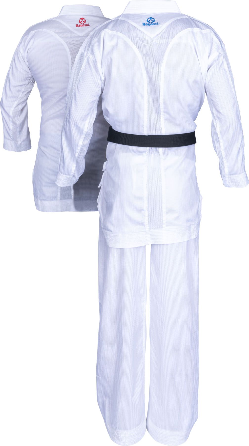 Hayashi kumite kimono AirDeluxe set - WKF approved, červená/modrá, 04741-46