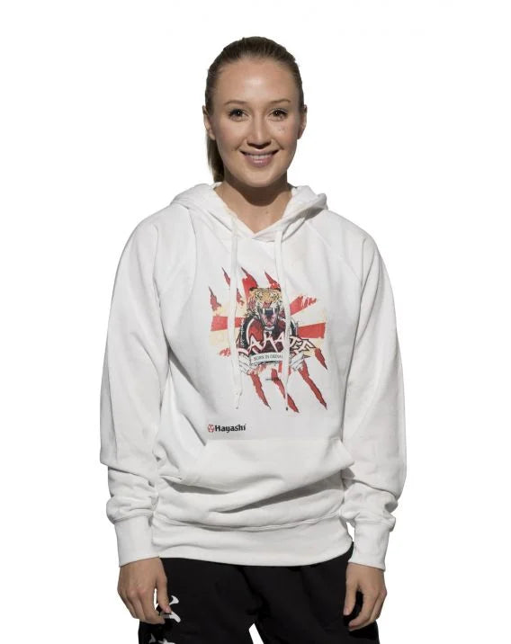 Mikina s kapucí Hayashi Tiger claw- 891-1