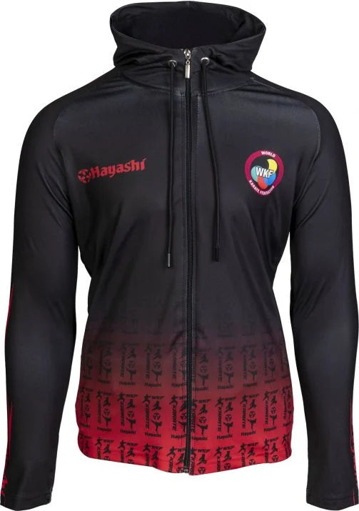 Hayashi mikina s kapucí WKF - Gradient - 19342-9