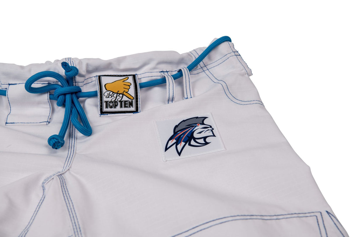 Top Ten kimono na brazilské jiu jitsu Mohicans - bílá, 15123-1