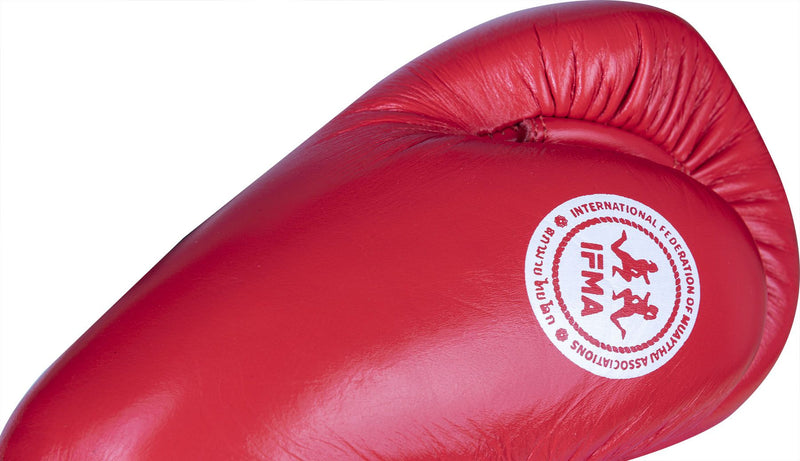 Top Ten IFMA Boxerské rukavice Mad - červená, 2071