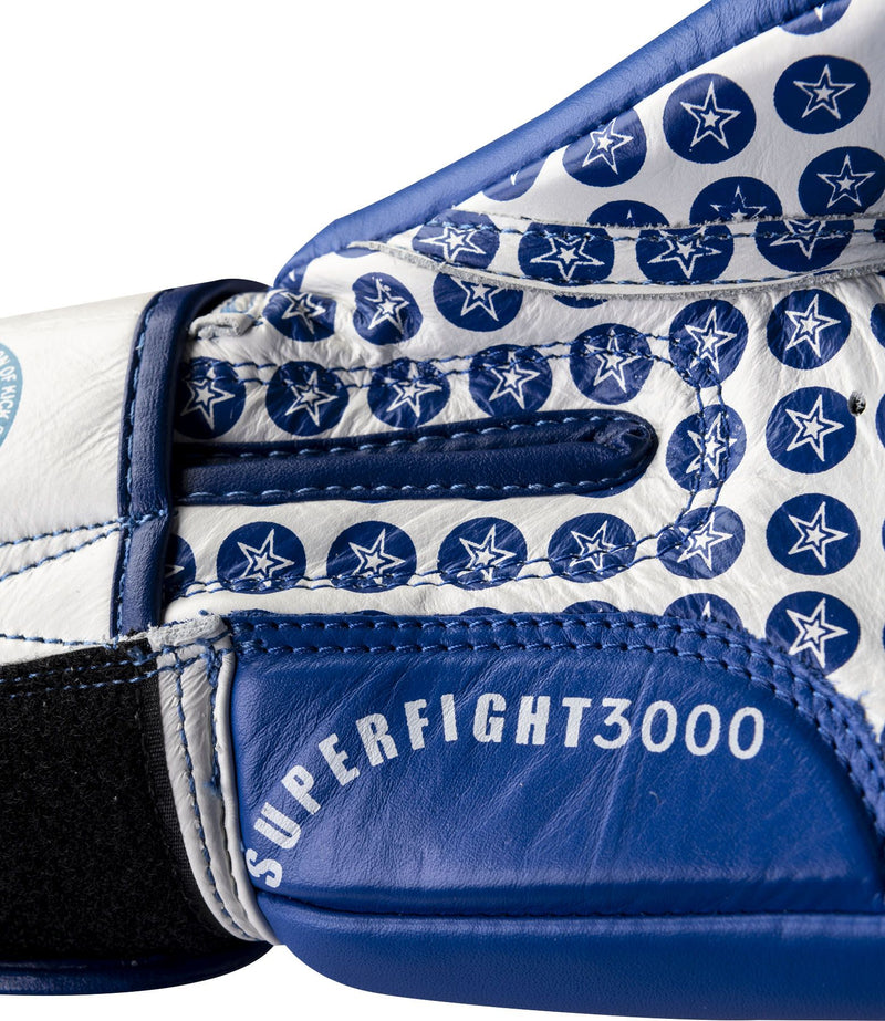 Boxerské rukavice Top Ten Superfight 3000 - modrá/bílá, 20411-6