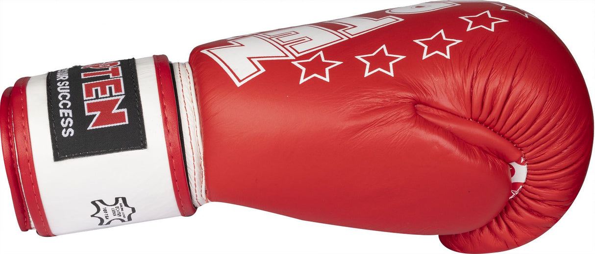 Boxerské rukavice Top Ten Superfight 3000 - červená/bílá, 20411-4