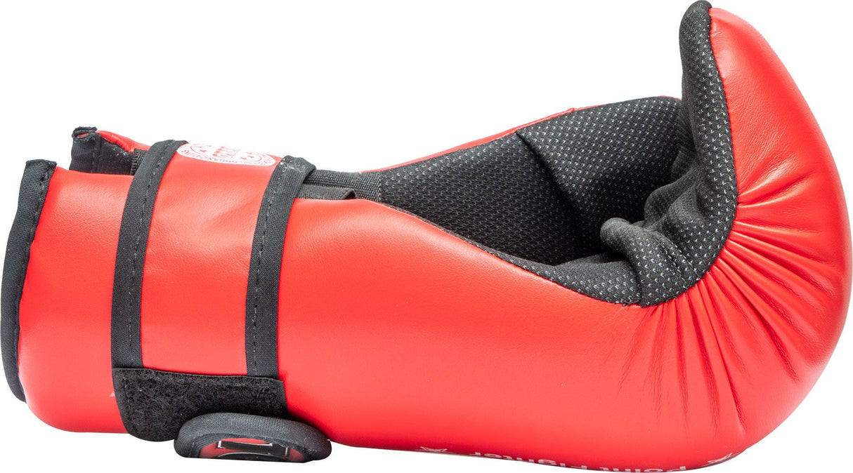 Otevřené rukavice Top Ten Point Fighter - červená, 2165-4