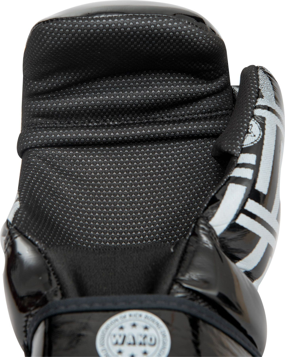 Otevřené rukavice Top Ten Glossy Block - černá, 21658-prism