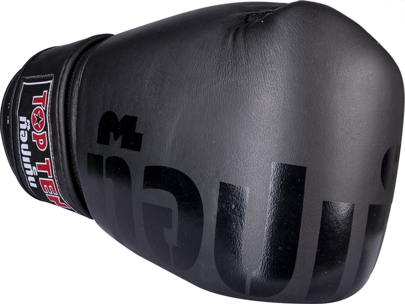 Top Ten IFMA Boxerské rukavice Ajarn - černá, 20193