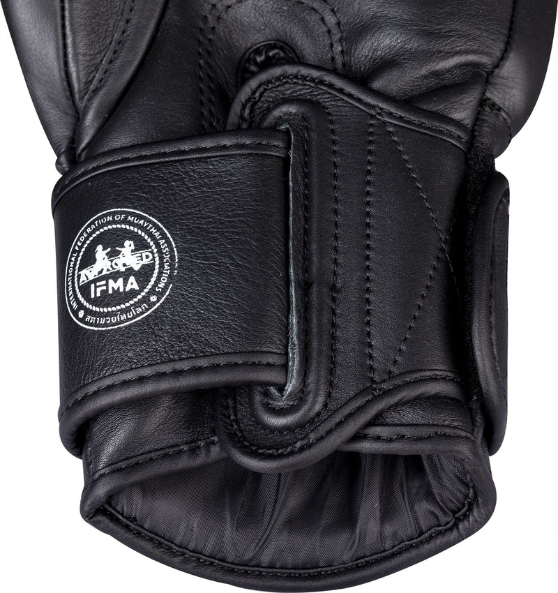 Top Ten IFMA Boxerské rukavice Ajarn - černá, 20193