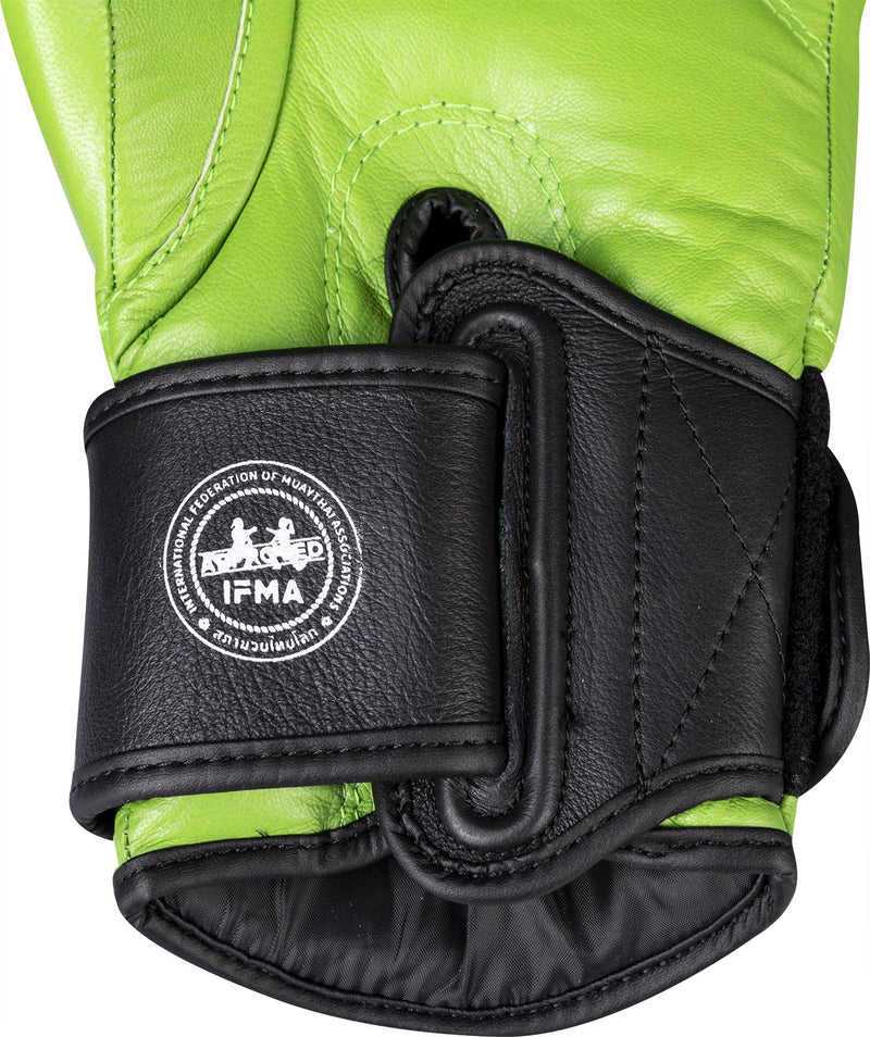 Top Ten IFMA Boxerské rukavice Ajarn - zelená, 20193