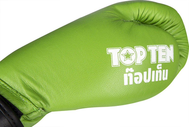 Top Ten IFMA Boxerské rukavice Ajarn - zelená, 20193