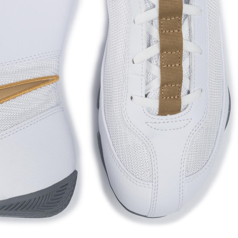 Boxerská obuv Nike Machomai - bílá/zlatá