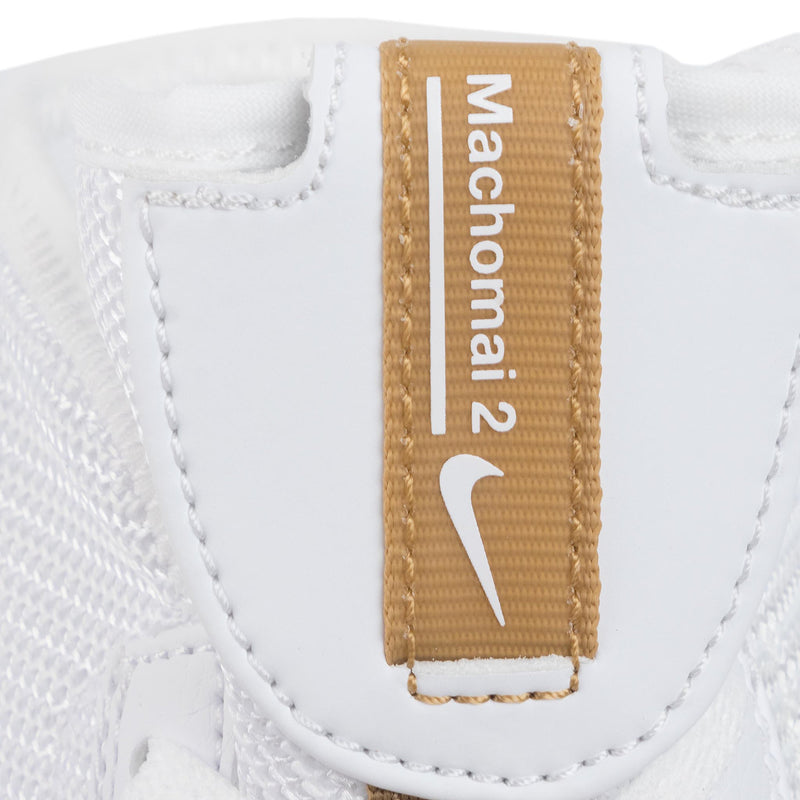 Boxerská obuv Nike Machomai - bílá/zlatá