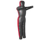 Figurína - panák - dvounohá, černá/červená, 0127P2N-BP