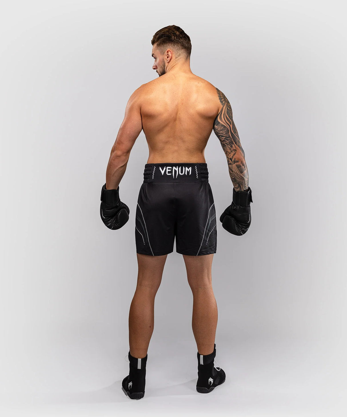 Boxerské trenky Venum Streamline – černá/bílá, VENUM-06301-108