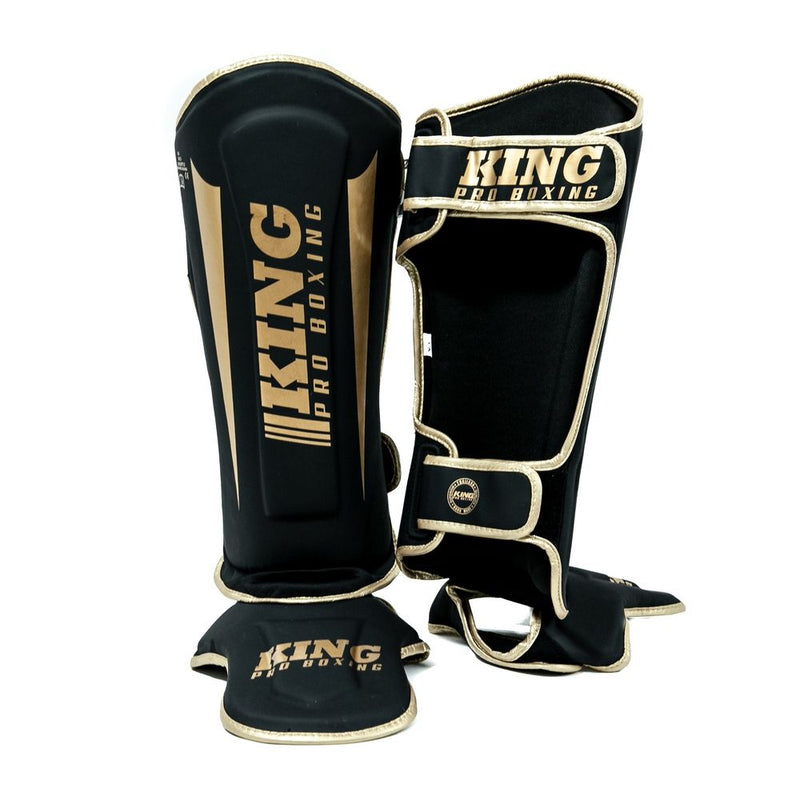 Chrániče holení King Pro boxing Revo 6 - černá/zlatá