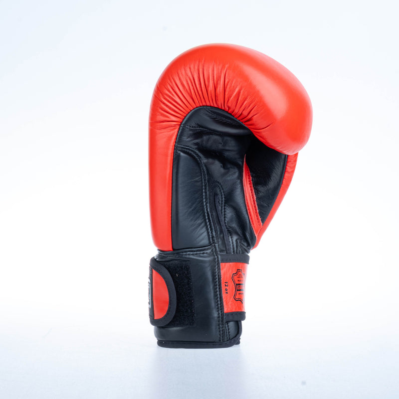 Boxerské rukavice Fighter Round - červená, 1376-RNDXR