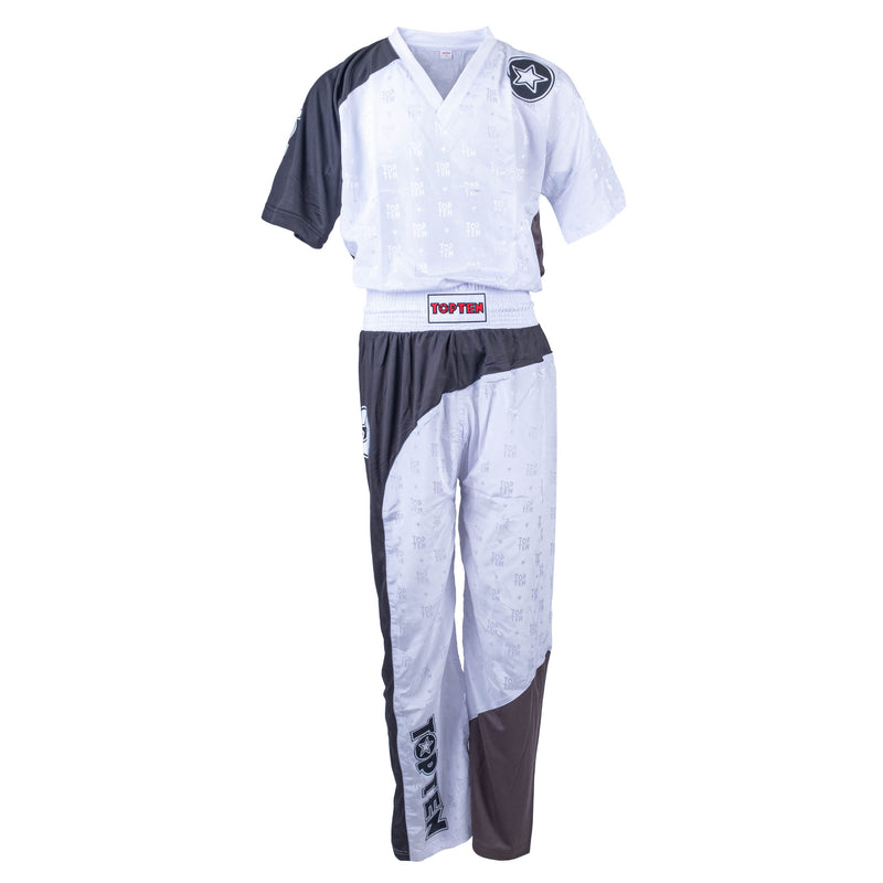 Kickbox uniforma Bow - černá/šedá/bílá, 16841-19
