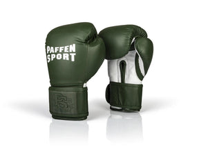 Paffen Sport „PRO KLETT“ Tréninkové boxerské rukavice - olivová/bílá, 2113560 - view-1