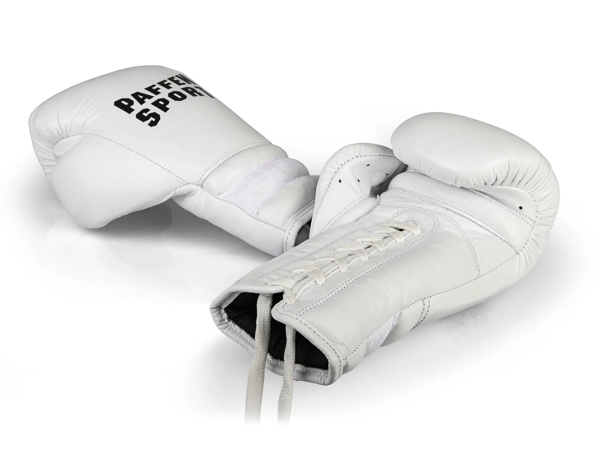Boxerské rukavice Paffen Sport „PRO LACE X“, bílá, 2192030