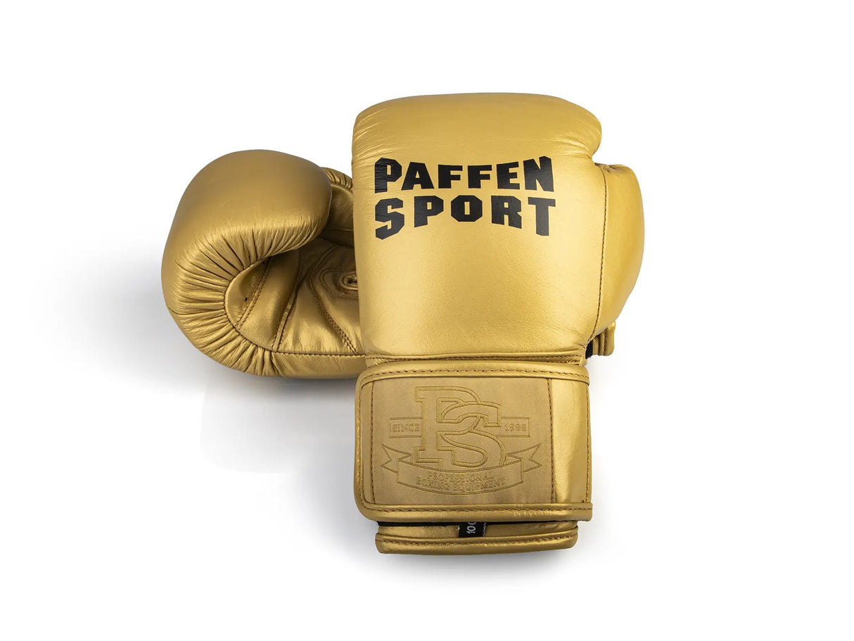 Paffen Sport „PRO KLETT“ Tréninkové boxerské rukavice - zlatá, 2193100
