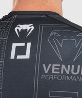 Rashguard s dlouhým rukávem Venum Karate Combat - černá/šedá, VENUM-06227-109