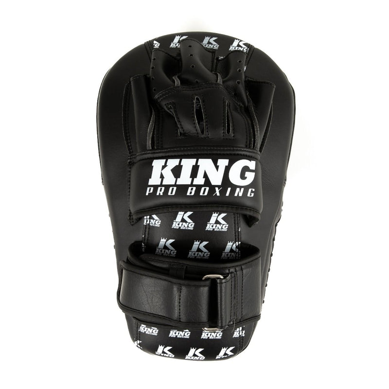 King Pro Boxing boxerské lapy - černá/bílá, KPB/REVO HYBRID