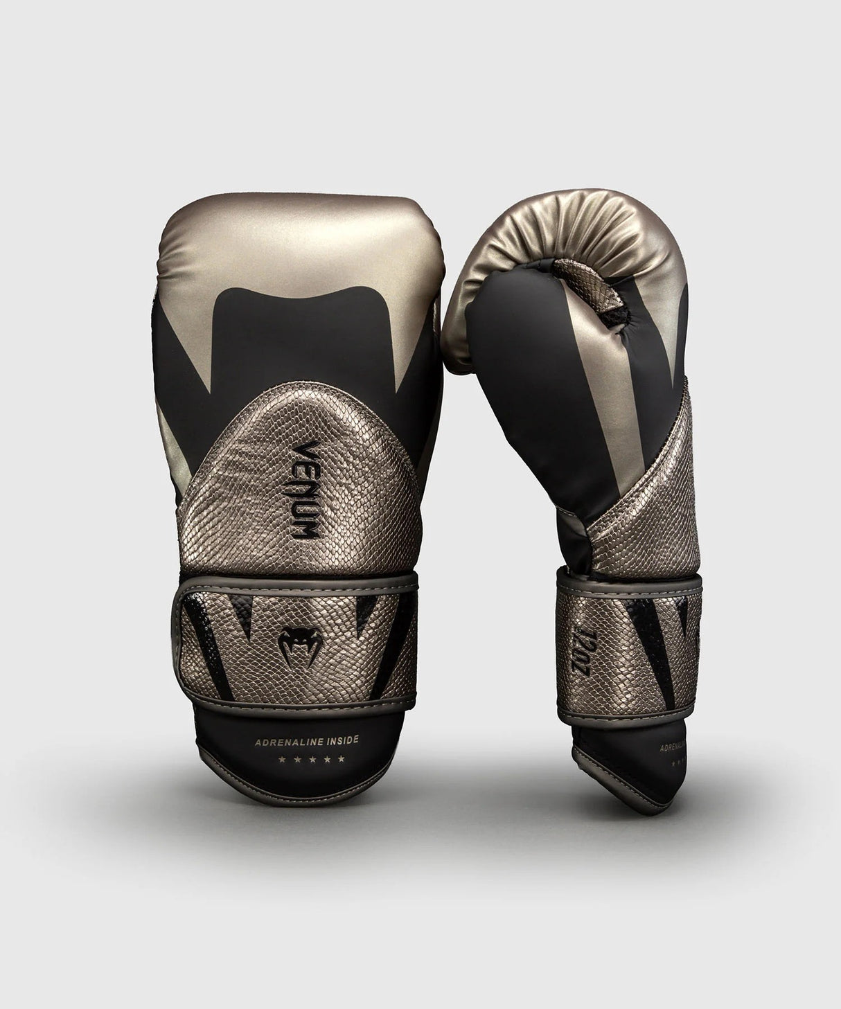 Venum boxerské rukavice Challenger 4.0 - stříbrná/černá, VENUM-05893-451