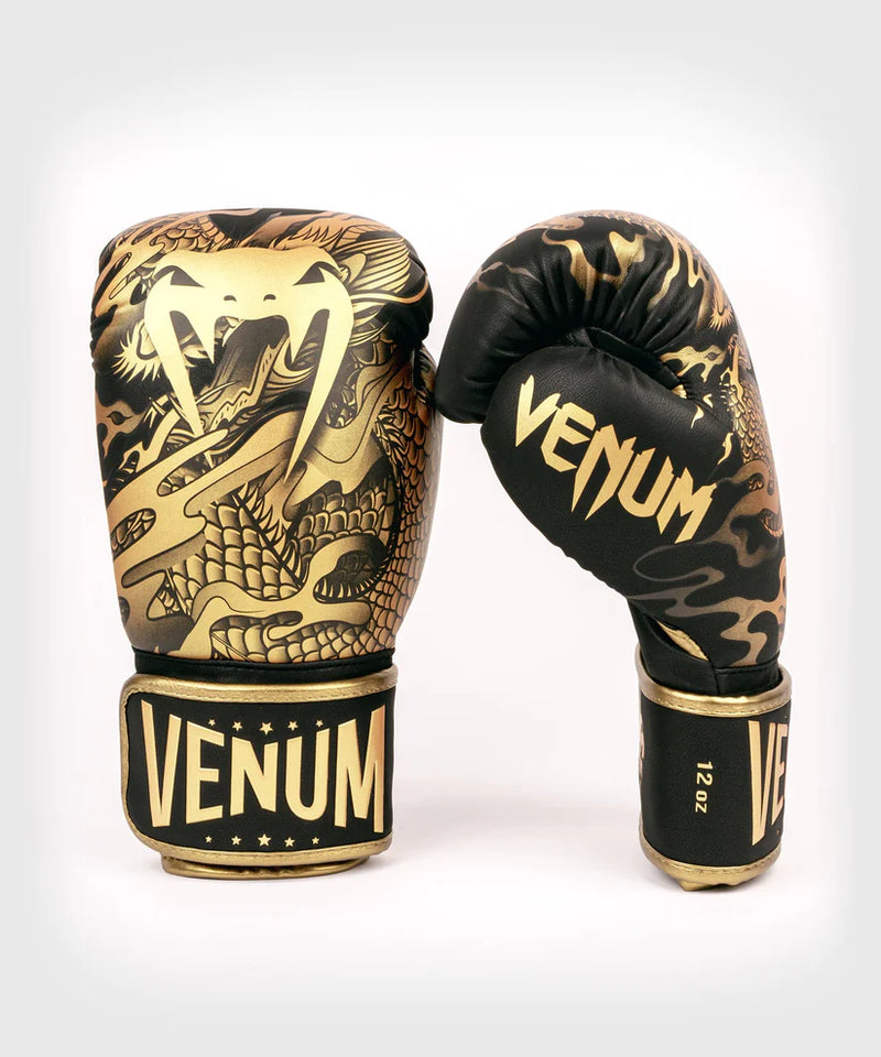Venum boxerské rukavice Dragon's - černá/bronze