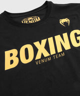 Venum triko VT Boxing - černá/zlatá, VENUM-03731-126