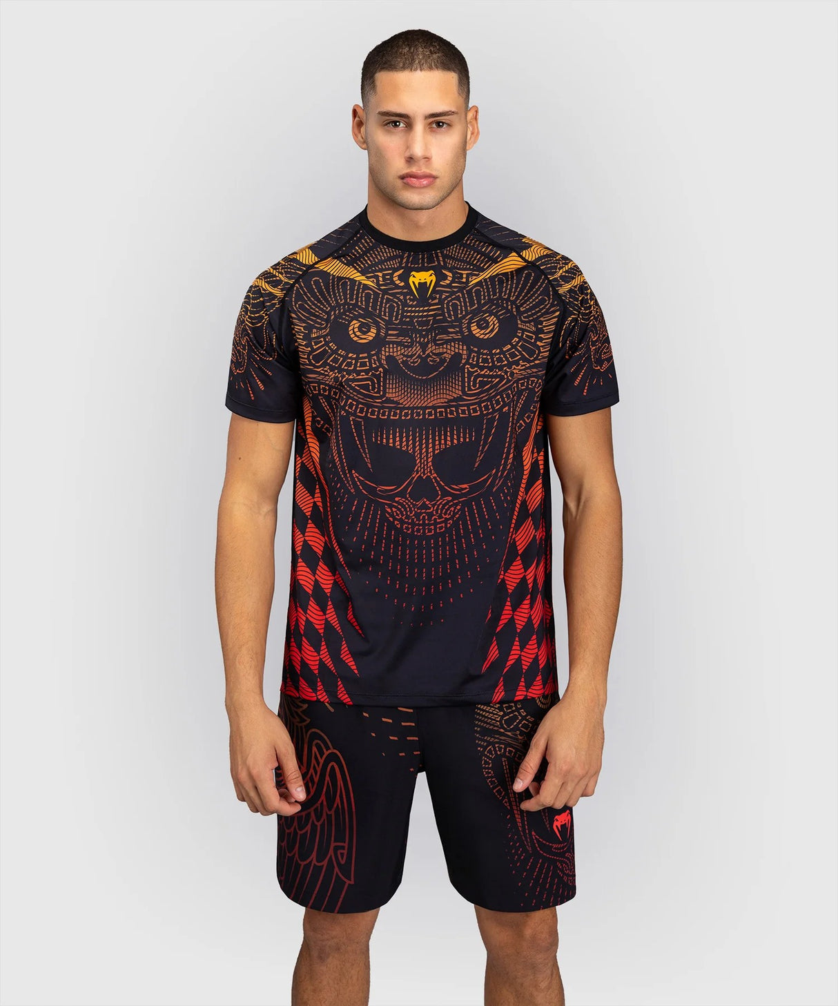Pánské tréninkové tričko Venum Quetzal Fury Dry-Tech, VENUM-05844-100