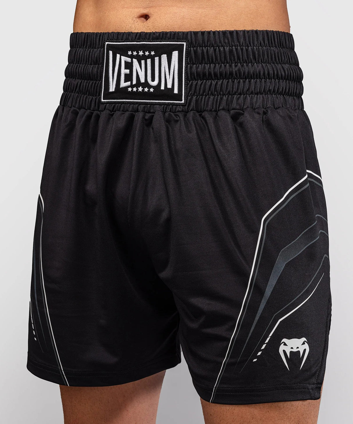 Boxerské trenky Venum Streamline – černá/bílá, VENUM-06301-108
