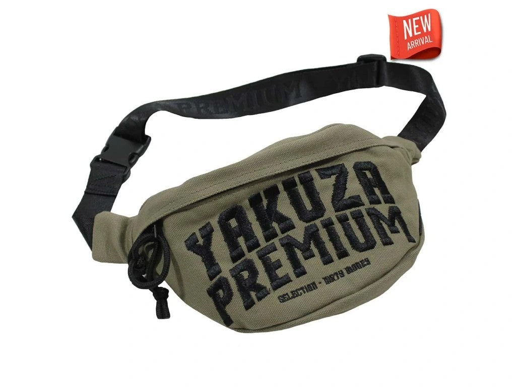 Ledvinka Yakuza Premium - olivová, YPS-3572-OL