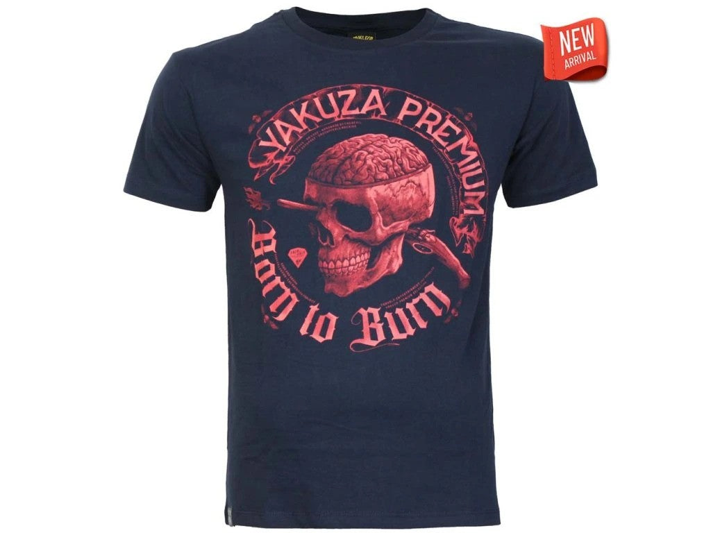 Pánské triko Yakuza Premium - tmavě modrá, YPS-4006