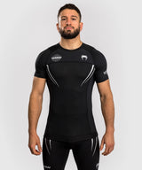 Venum rashguard x WOW FC s krátkým rukávem, černá/červená, VENUM-05921-001