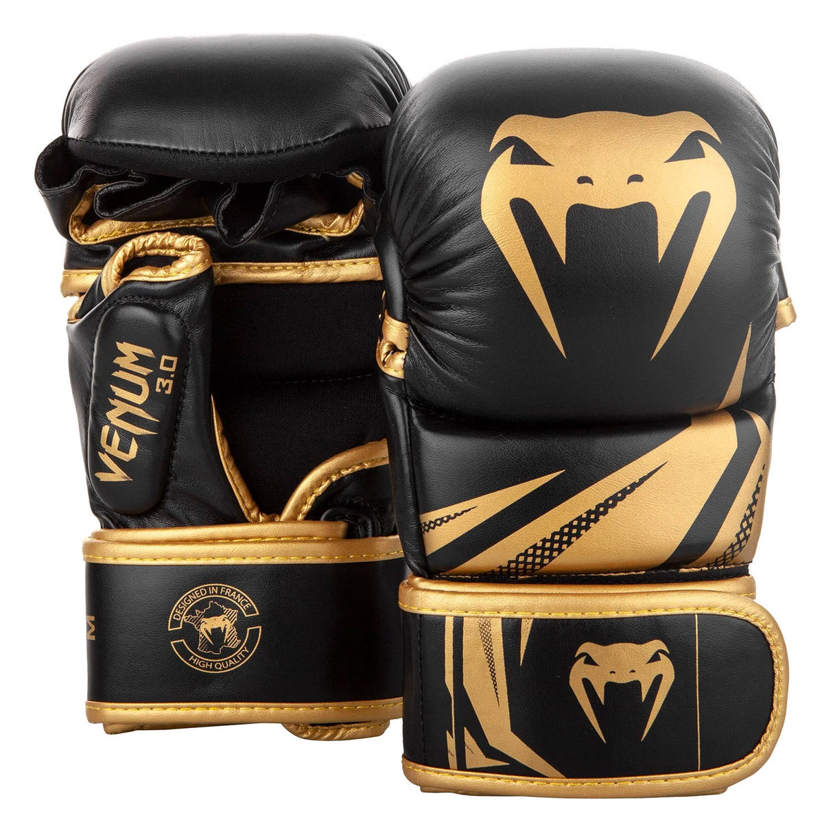 Venum Challenger 3.0 Sparring MMA rukavice - černá/zlatá